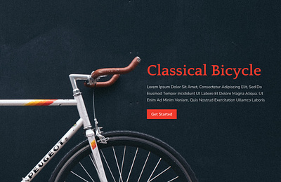 Classical Bicycle 3d branding daillyui daily ui design graphic design illustration logo ui user interface vector