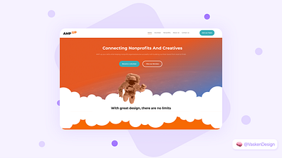 Amp Up Design | Website design branding design nonprofit ui ux