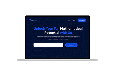 Maths Web app design graphic design logo ui