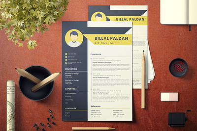 Professional Modern CV Resume cover letter