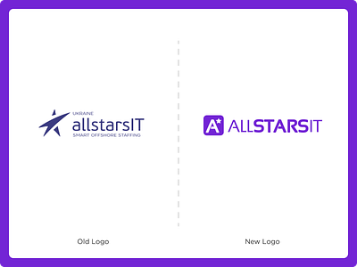 AllSTARSIT Logo Redesign brand book branding design graphic design identity guideline logo logo redesign product design rebranding typography vector