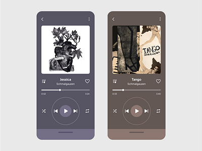 Music Player App app design design figma graphic design mobile app mobile app design music player music player app ui ui design uiux ux ux design