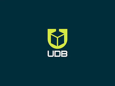 UDB logo and animation animation box branding cargo delivery graphic design logo logo animation motion motion graphics storage transport