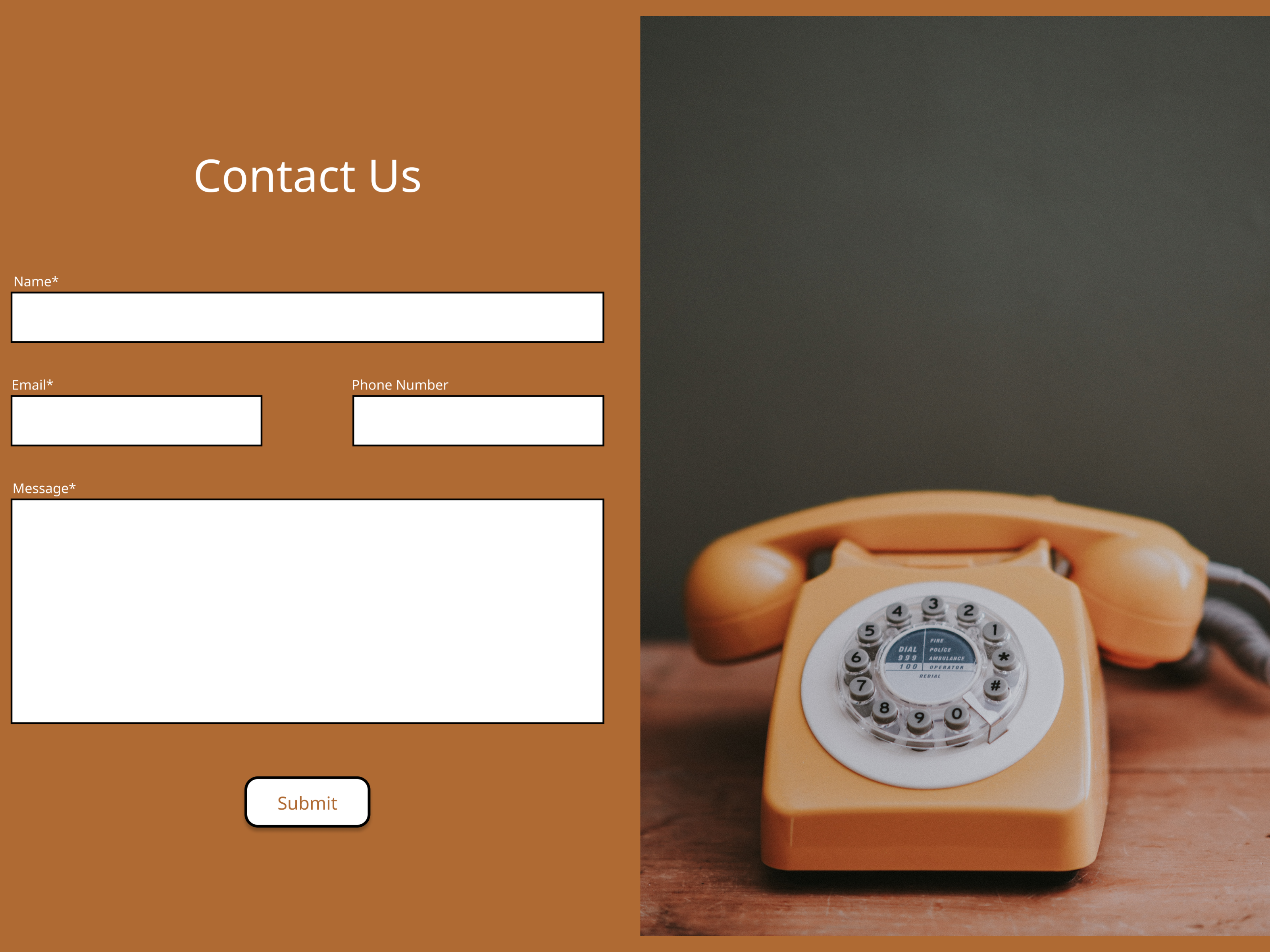 Daily UI 028 - Contact Us By Abigail Vernier On Dribbble