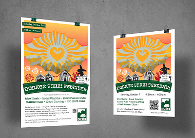 2023 Donker Farm Festival Advertisements branding design graphic design illustration logo vector