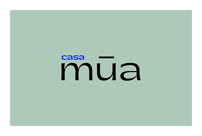 Casa Mūa - Branding branding design graphic design illustration letter logo logotype wordmark