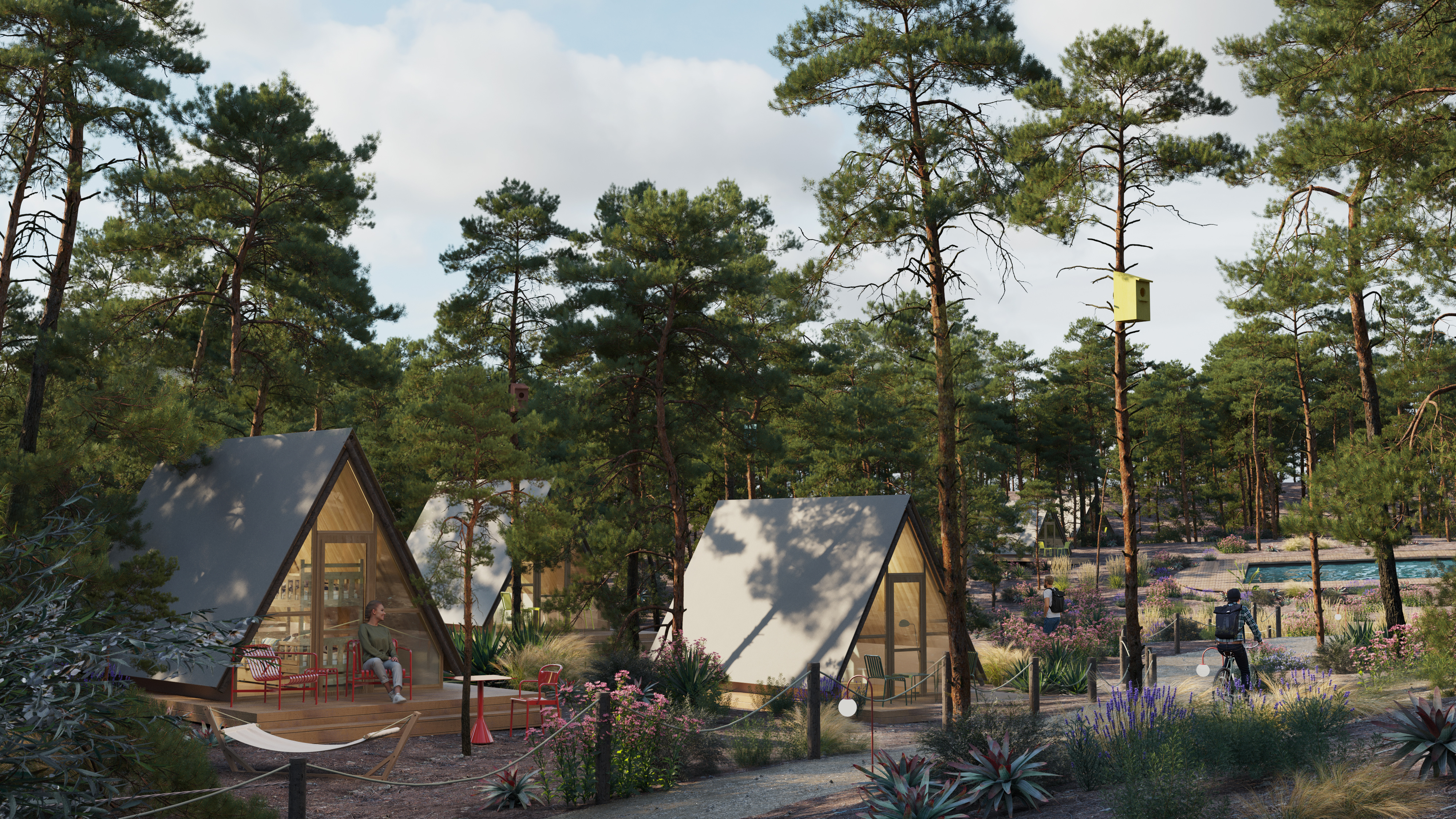 Glamping 3dmodel 3dsmax architecture archviz cgi design render visualization