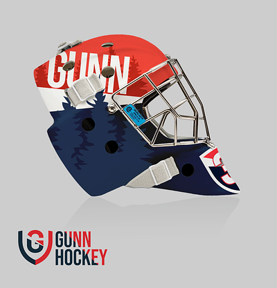 Emily K. Goalie Mask design goalie graphic design hockey vector