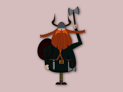 Viking warrior animal cartoon cartoon character character character design cute caharcter design fantasy graphic design historical illustration man stickers nordic planner scandinavian soldier stickers viking warrior