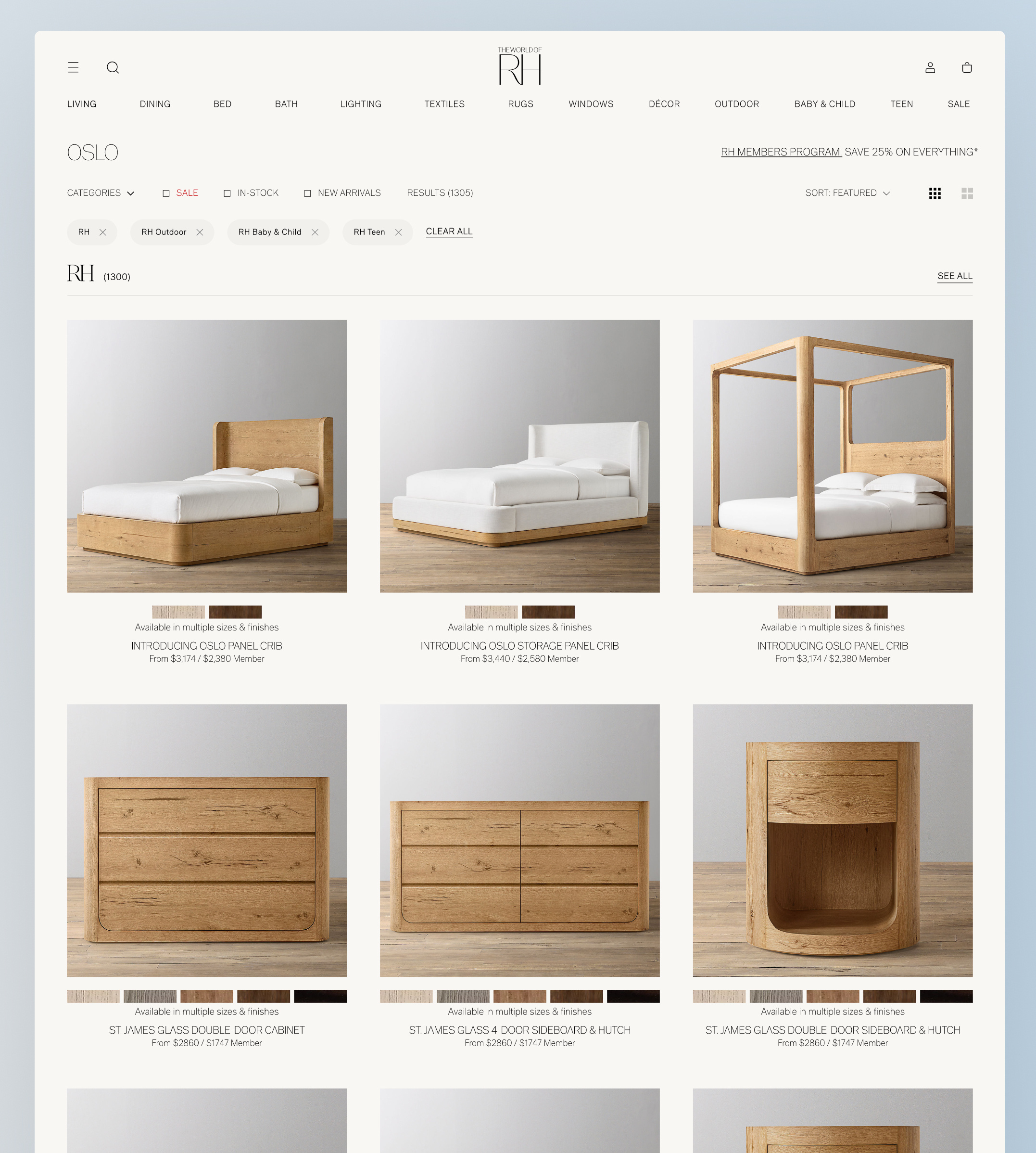 Example of Website Design & Development