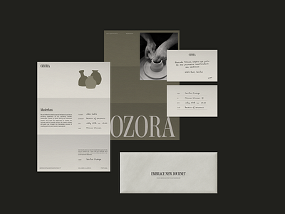 Ozora – Brand Identity art direction branding design graphic design logo typography
