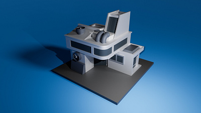 3D Modelling Factory Building 3d 3danimation 3disometric 3dmodelling gameasset