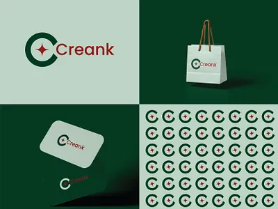 CreanK logo Design 3d animation branding business business card card design graphic design illustration logo logo mark modern motion graphics typography ui ux vector