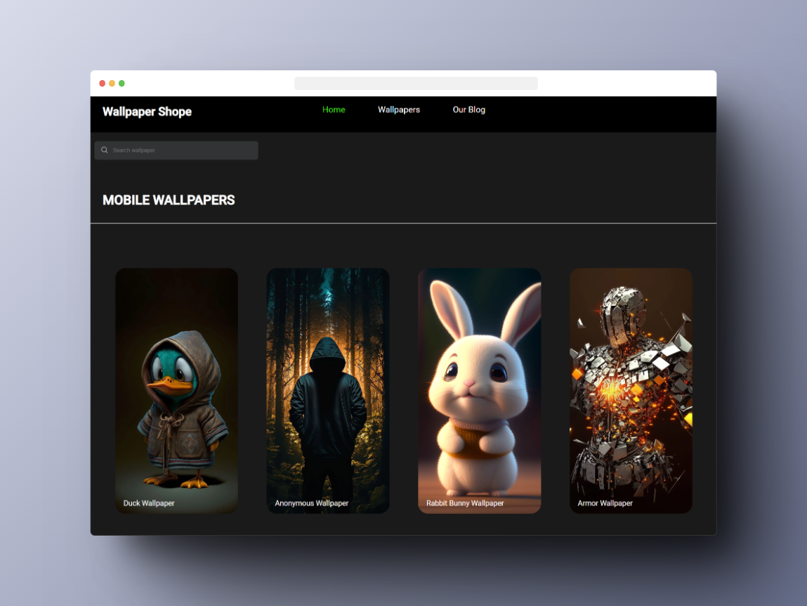 Example of Create A Funtional Fullstack Web App
