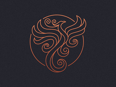 Phoenix Logo branding design graphic design logo phoenix vector