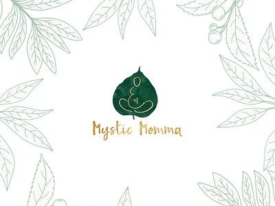 🌙 Packaging Designs for Mystic Momma's Enchanting Creations! box packaging branding design graphic design illustration logo tea packaging