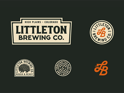 Littleton Brewing Co. beer design branding brewery design colorado beer