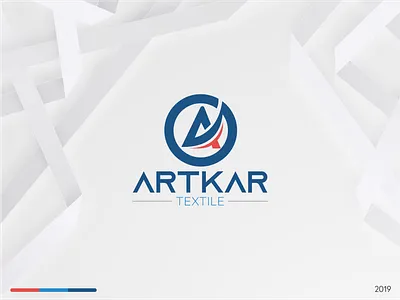 Artkar Textile Logo branding logo logo design typography