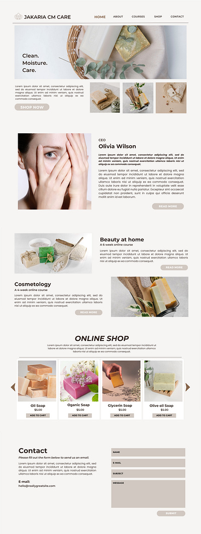 Web page design graphic design ui ux