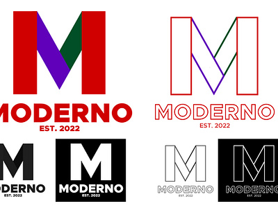 Logo Design for Moderno brandi graphic design logo typography