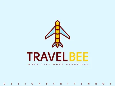TravelBee logo design 3d animation art logo artistic logo bee logo brand identity branding clean logo graphic design logo logo design logo designer logo inspiration logo mark logos minimal logo simple logo travel logo ui vintage logo