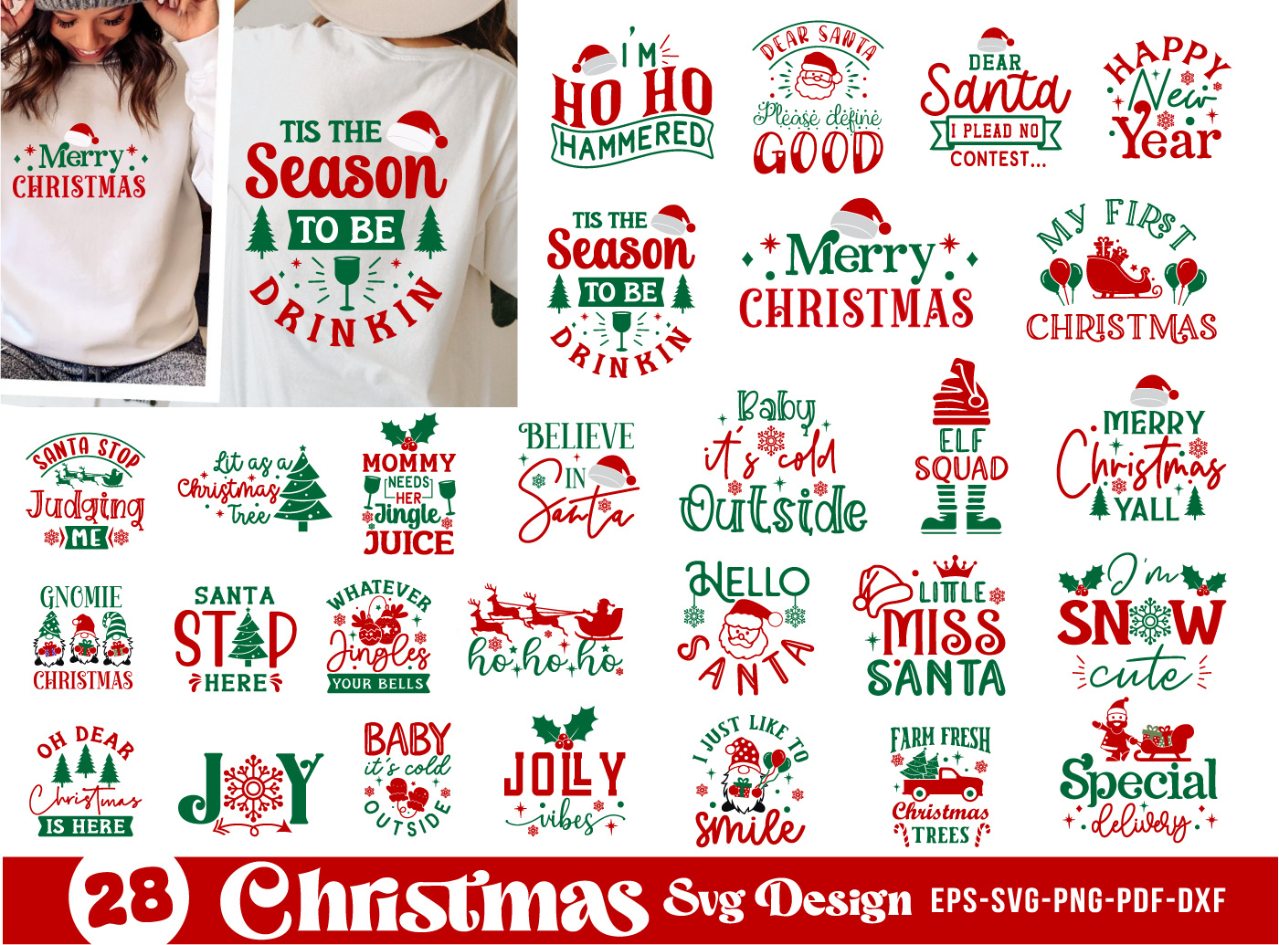 Christmas Shirt SVG Design, Funny Christmas SVG Bundle christmas christmas svg bundle commercial use cowboy christmas svg holiday holiday svg new year tshirt design typography winter