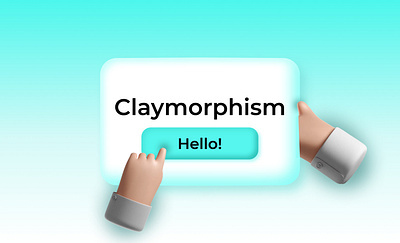 Claymorphism 3d clay morphism design graphic design morphism ui ux visual design