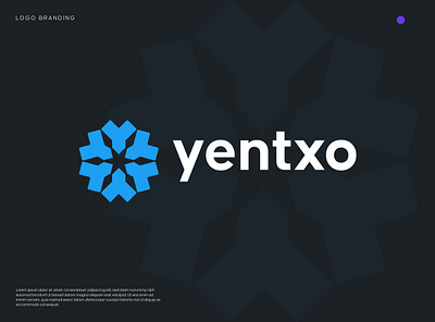 Yentxo logo & Brand identity brand identitiy branding graphic design logo logo design logo designer new logo y logo