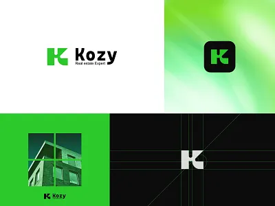 K Letter Modern Real Estate Logo Branding alphabel logo brand brand identity branding creative design graphic design k letter logo for sale logo inspirations logo mark minimal modern modern logo monogram simple symbol visual identity