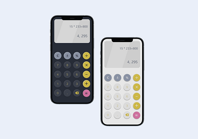 Daily UI Challenge #004- Calculator dailyui graphic design ui ux