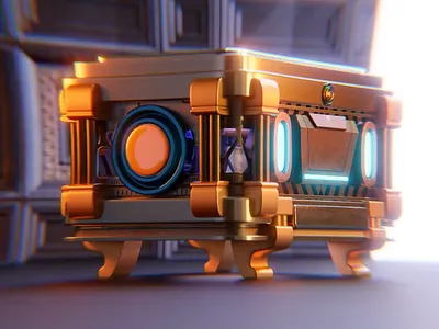 Crypto box 3d art 3d box 3d illustration 3d motion animation box crypto financial magic motion graphics nft