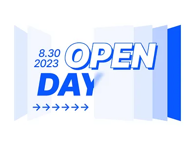 Open Day branding design graphic design illustration open day typography ui ux