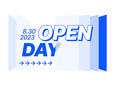 Open Day branding design graphic design illustration open day typography ui ux