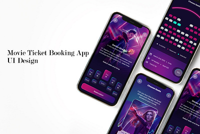 Movie Ticket Booking App ui