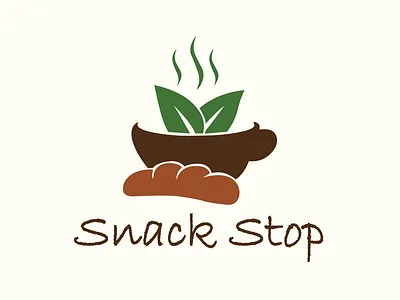 Snack Stop - Logo Design 2d logo brand branding design graphic design illustration logo logo design minimal