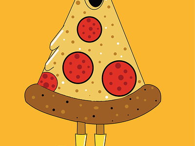 Pizza slice graphic design illustration pizza pizza slice vector