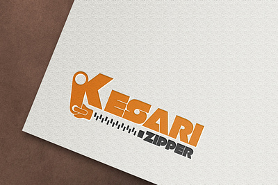 Keasri Zipper Logo app branding design graphic design illustration logo typography ui ux vector