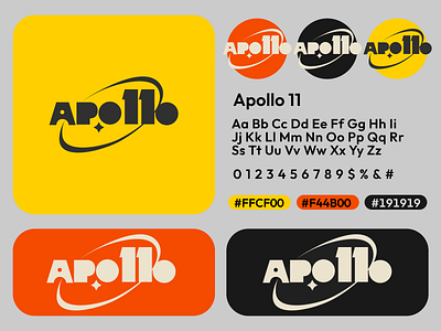 Apollo 11 art branding design flat graphic design illustration logo ui