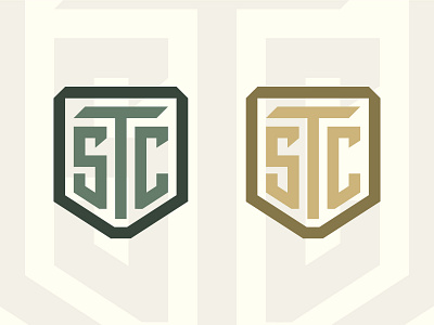 Saturday Type Club: Week 93 badge design logo middle ground mikey hayes monogram saturday type club shied shield stc typography