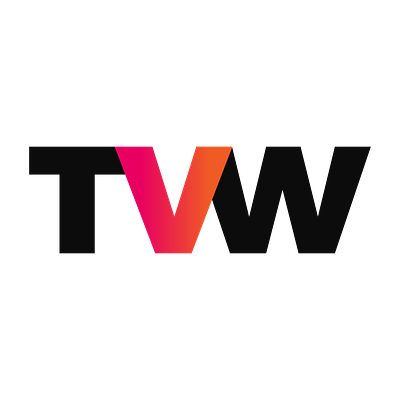 "TVW" news logo concept [every day logo challenge] day 37 branding dailylogochallenge design graphic design illustration logo vector