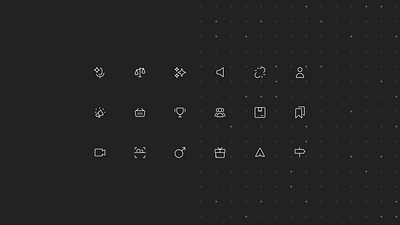 Shihab icons - v1 app branding design graphic design icon icons illustration logo ui