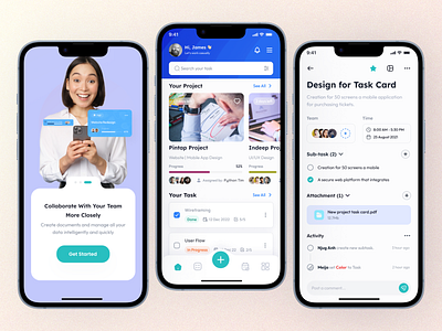 TaskSync - Task Management ios App app app ui application apps design collaboration daily task figma ios mobile design planner productivity project project management splash screen task app task management timeline ui visual design uranus work list