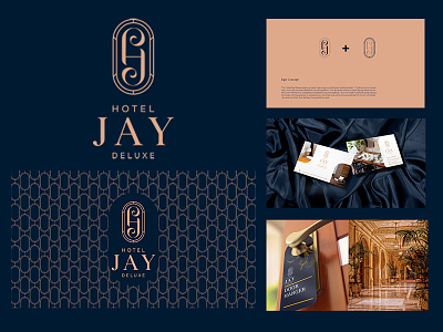 HOTE JAY DELUXE | LOGO DESIGN & BRANDING brand identity branding design graphic design hotel hotel branding hotel logo illustration logo logo design
