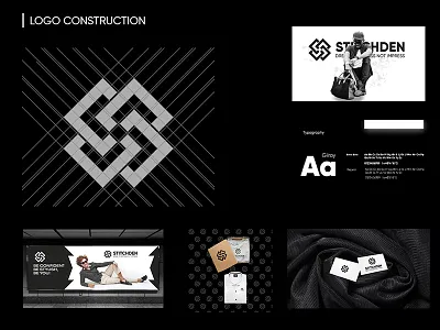 STITCHDEN | FASHION LOGO& BRAND IDENTITY DESIGN brand identity branding design fashion fashion logo graphic design logo logo design mens fashion modern logo shirt shop logo suit