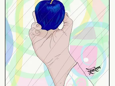 Poison Apple graphic design
