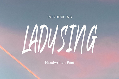 Ladusing font branding design document type graphic design illustration logo motion graphics