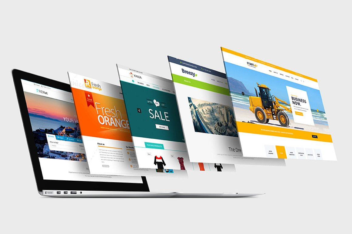 MacBook Screen Mock-Up 02 by Rudy on Dribbble