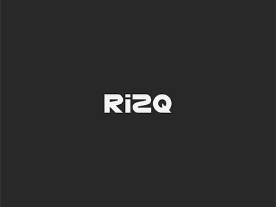 RIZQ - food brand logo brandlogo flatlogo foodlogo hotellogo icon logo logodesigner logofolio restaurantlogo rletterlogo uniquelogo wordmarklogo