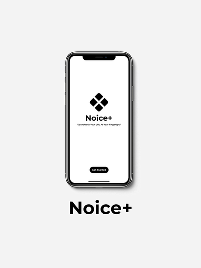 Noice+ Music Apps app design graphic design illustration typography ui ux