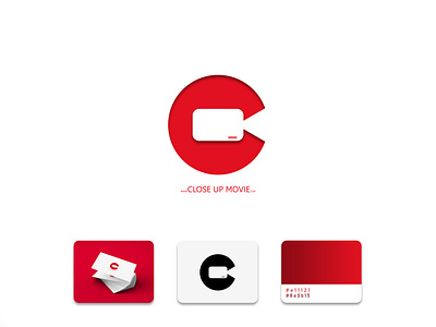 Close Up Movie | Logo Design branding design graphic design illustration logo typography vector